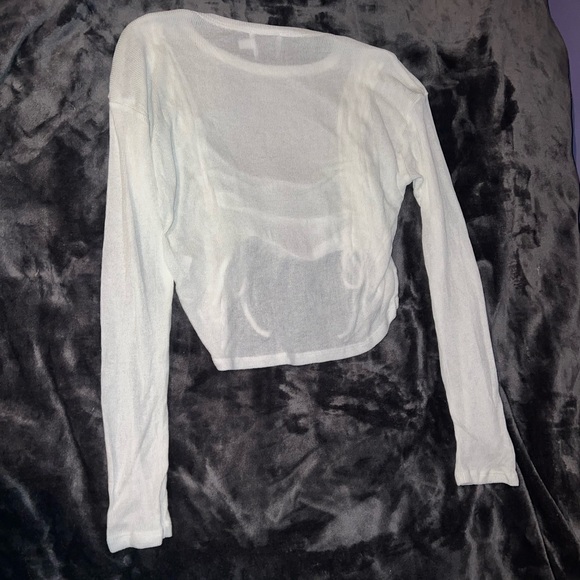 Princess Polly Zoey Sheer Top Size 2 - Picture 7 of 16